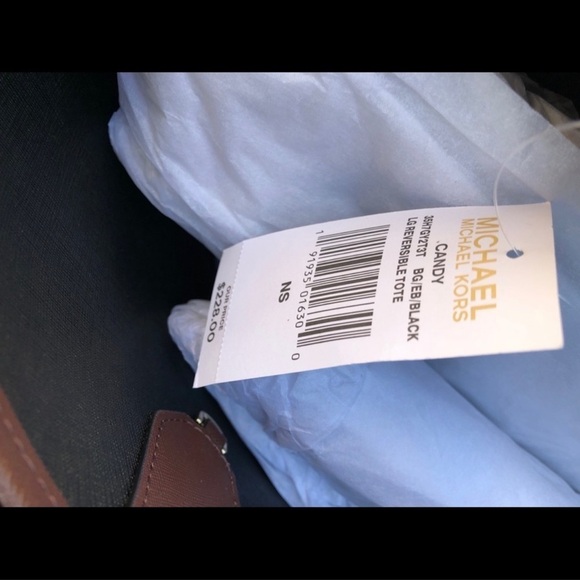 Michael kors candy large signature reversible tote bag with wrislet - Picture 7 of 8